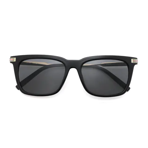 Square Black Sunglasses