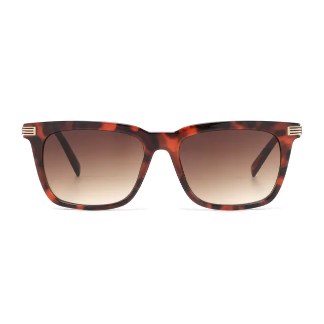 Square Tortoiseshell Sunglasses
