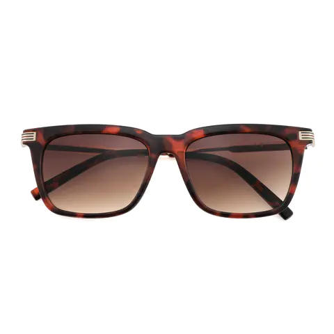 Square Tortoiseshell Sunglasses