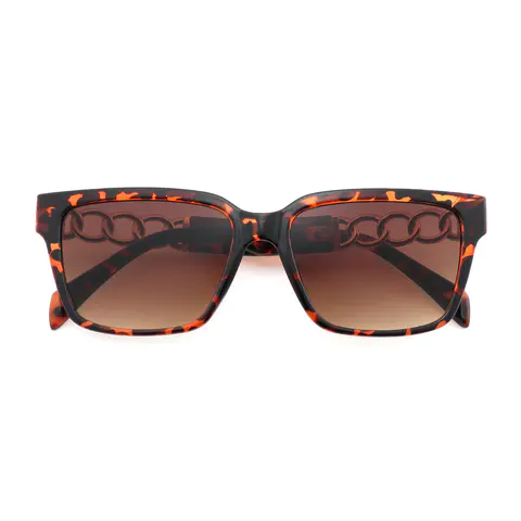 Square Tortoiseshell Sunglasses