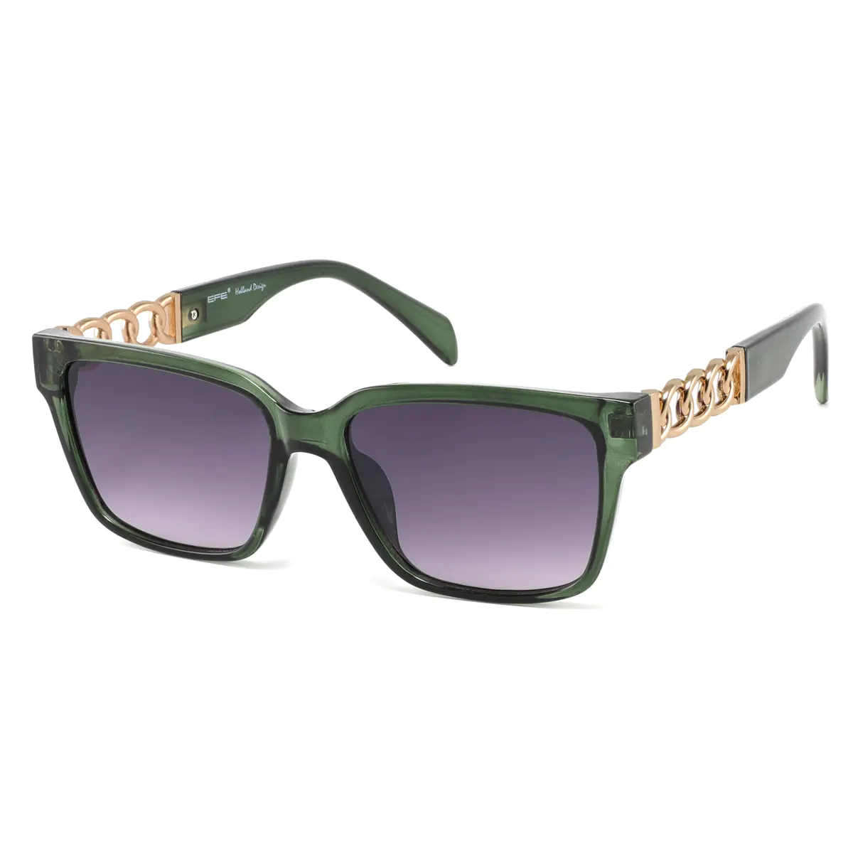 Square Green Sunglasses