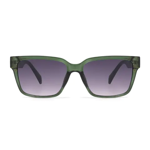 Square Green Sunglasses