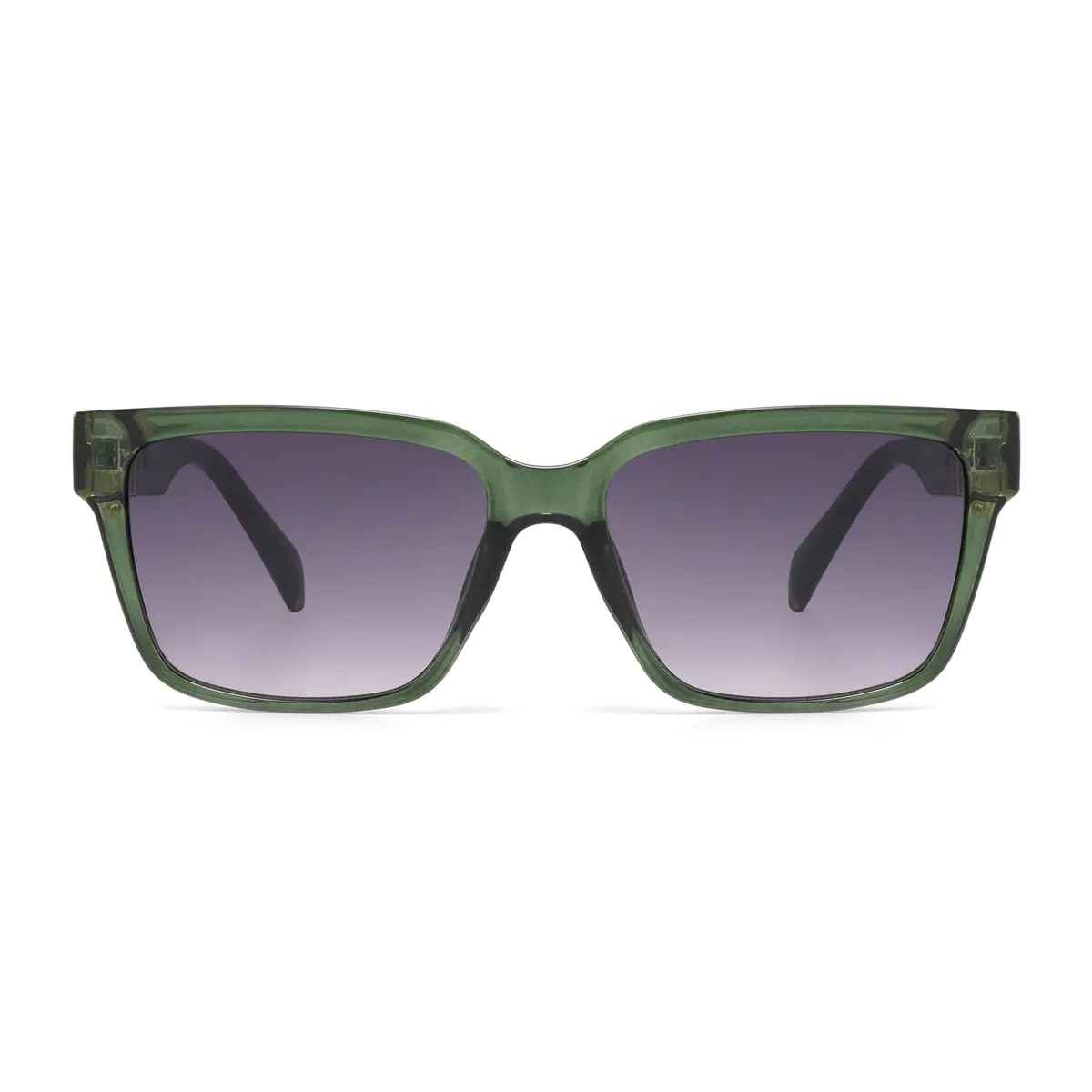 Square Green Sunglasses