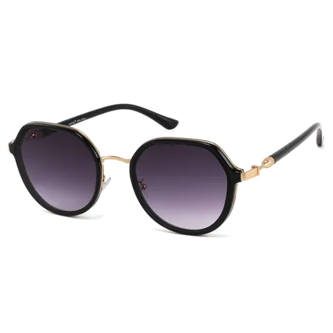 Geometric Black Sunglasses
