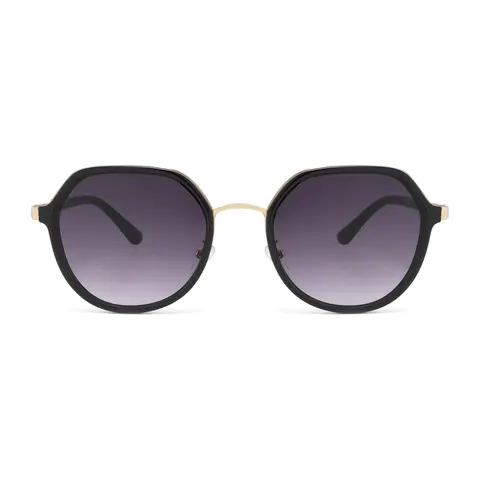 Geometric Black Sunglasses