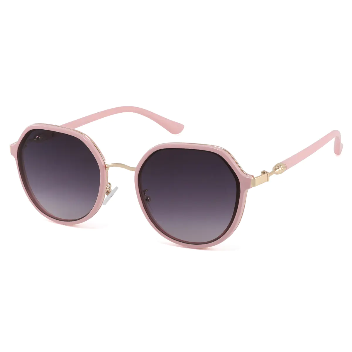 Geometric Pink Sunglasses