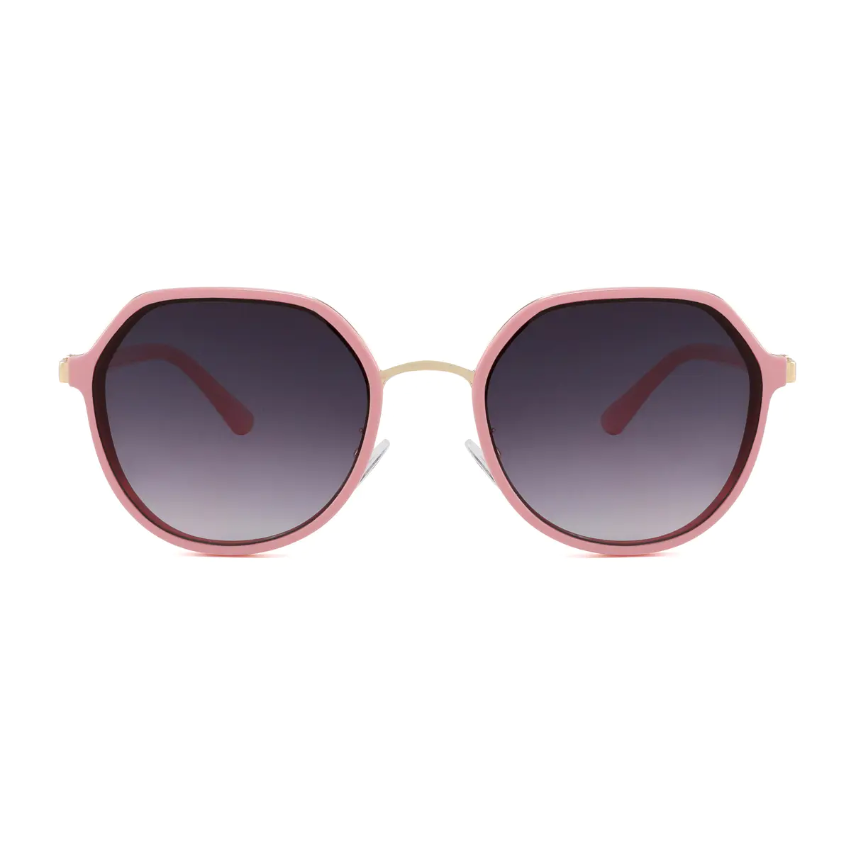 Geometric Pink Sunglasses