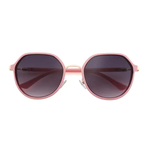 Geometric Pink Sunglasses