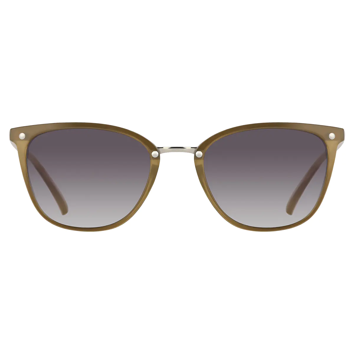 Cat-eye Dark Yellow Sunglasses