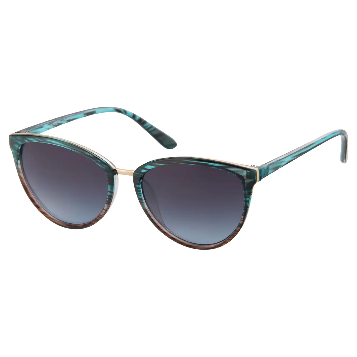 Cat-eye Blue Sunglasses