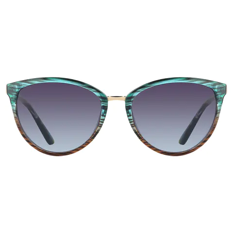 Cat-eye Blue Sunglasses