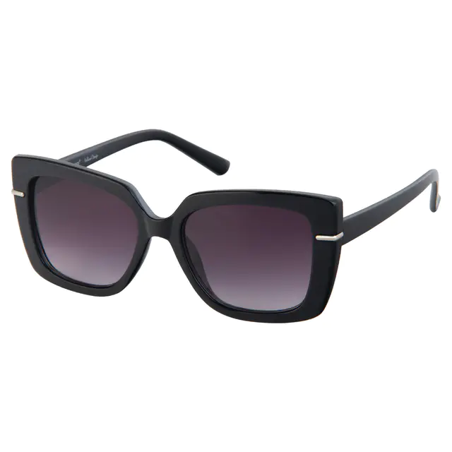 Square Black Sunglasses