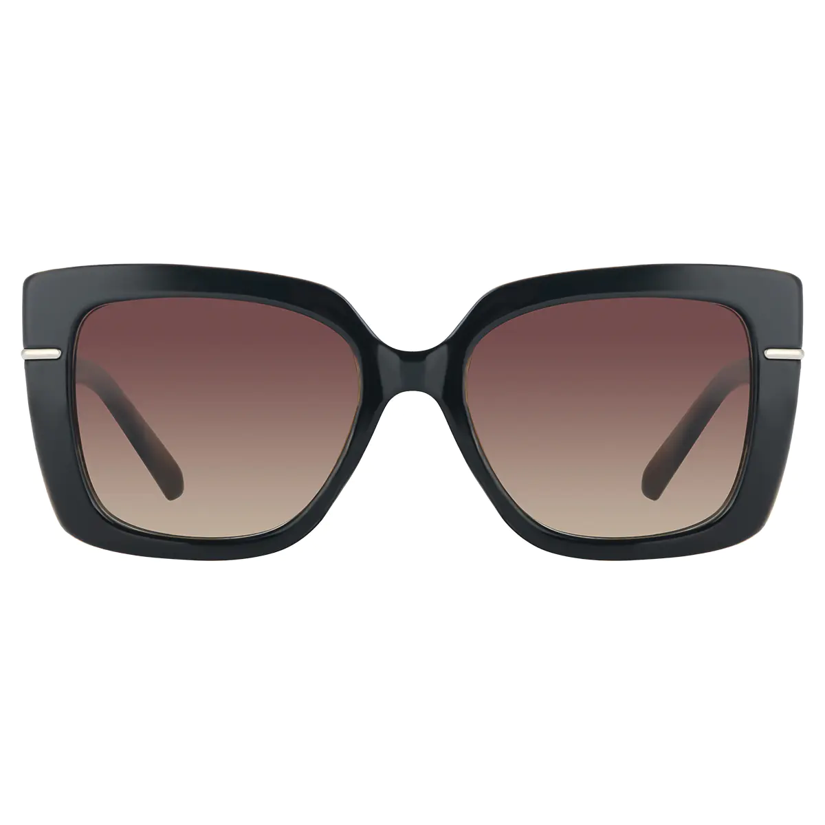 Square Black Sunglasses