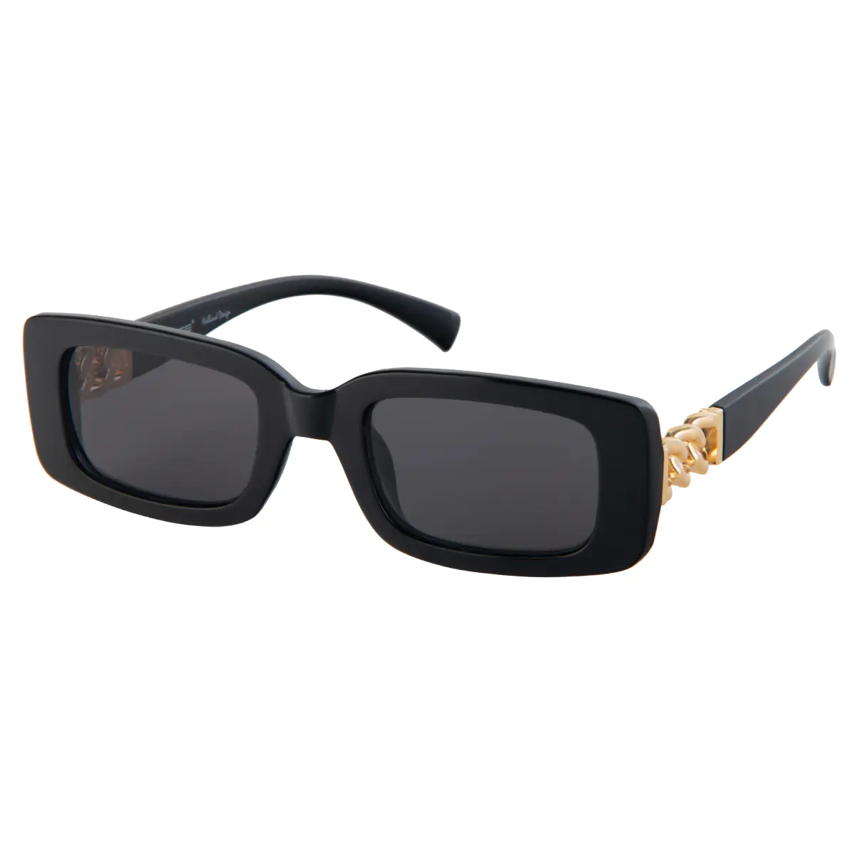 Rectangle Black Sunglasses