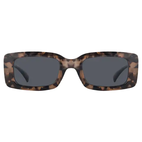 Rectangle Tortoiseshell Sunglasses