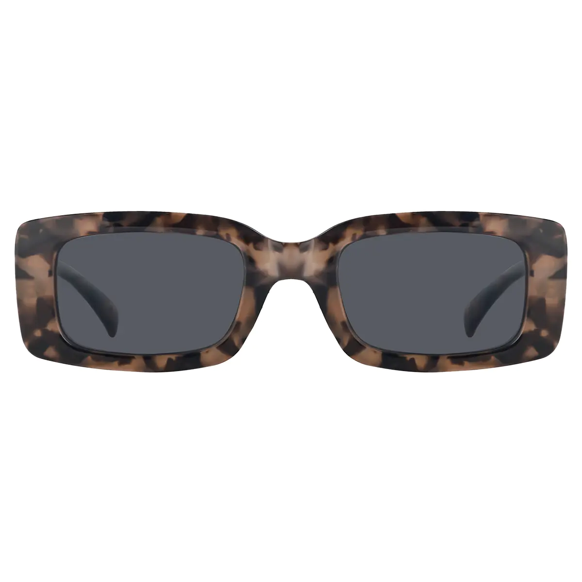 Rectangle Tortoiseshell Sunglasses