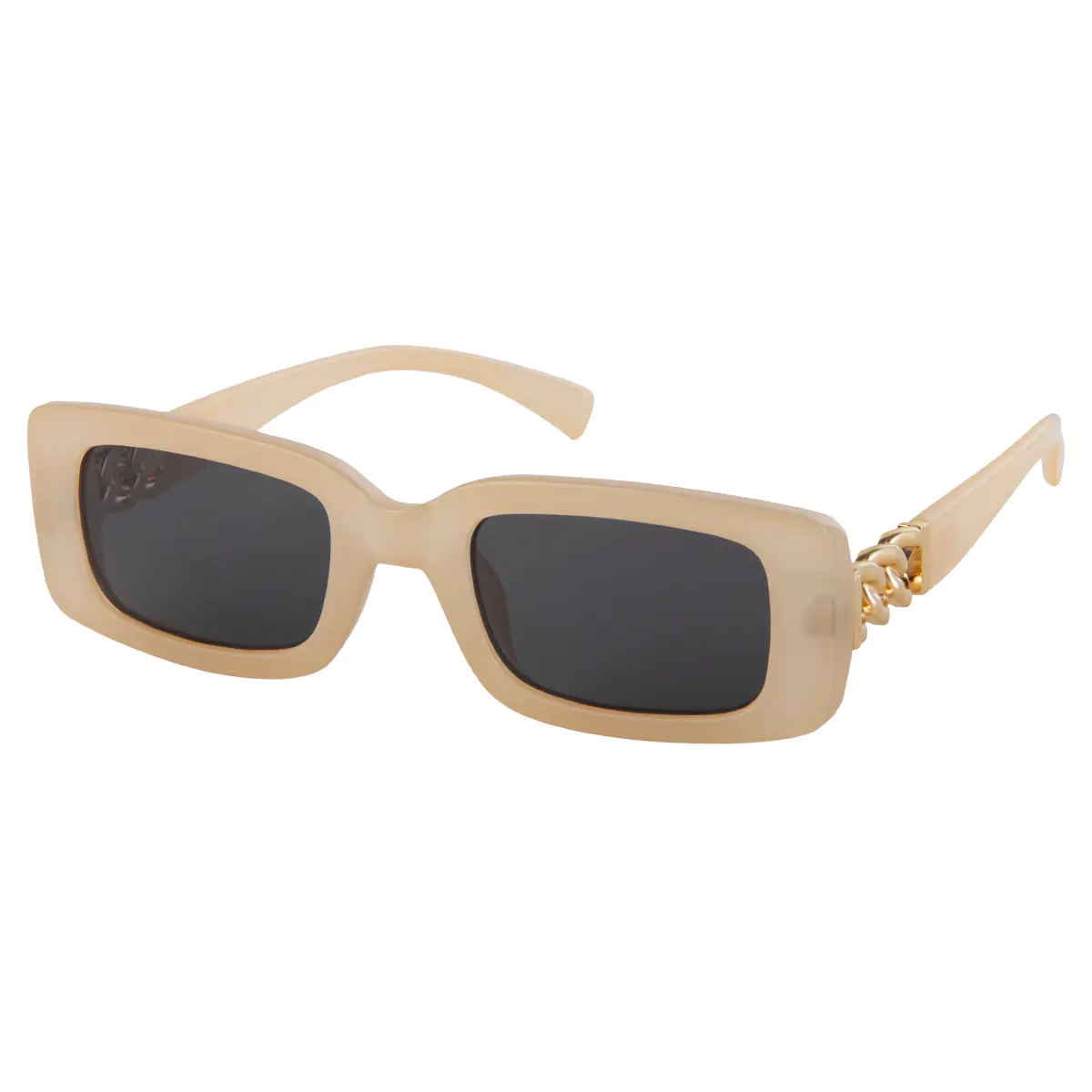 Rectangle Yellow Sunglasses
