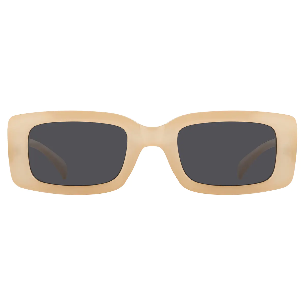 Rectangle Yellow Sunglasses