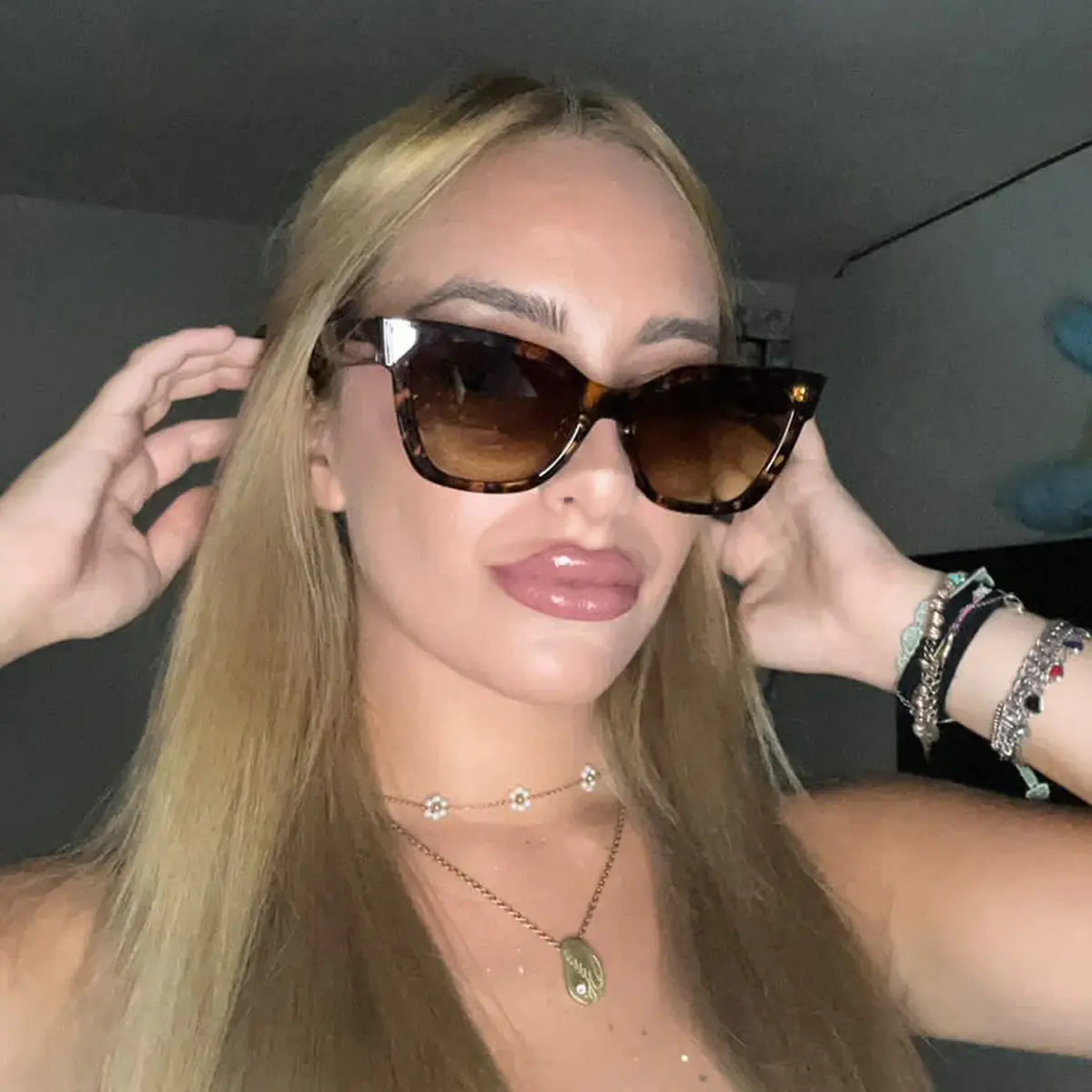 Cat-eye Tortoiseshell Sunglasses