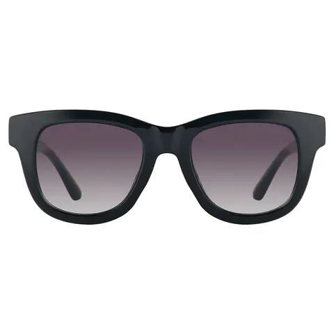 Oval Black Sunglasses