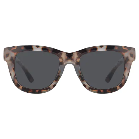 Oval Ivory Tortoiseshell Sunglasses