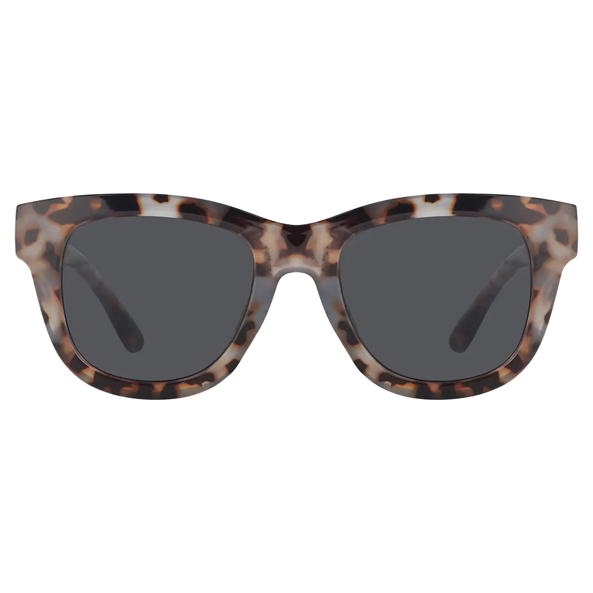 Oval Ivory Tortoiseshell Sunglasses