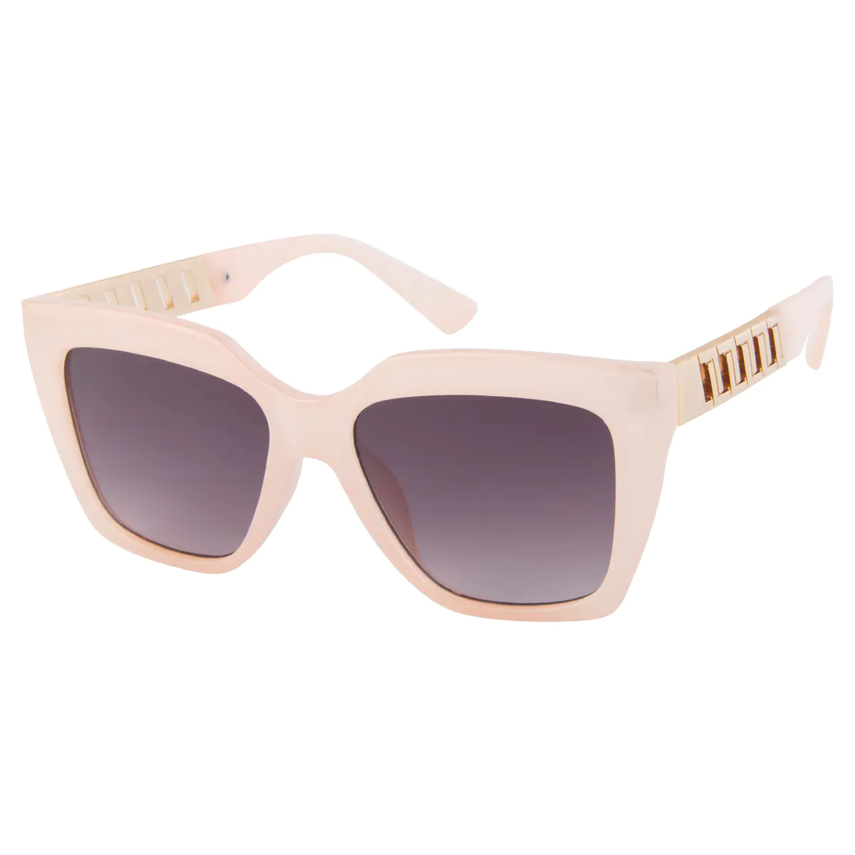 Cat-eye Yellow Sunglasses