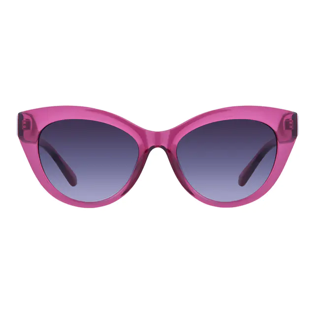 Cat-eye Wine Sunglasses