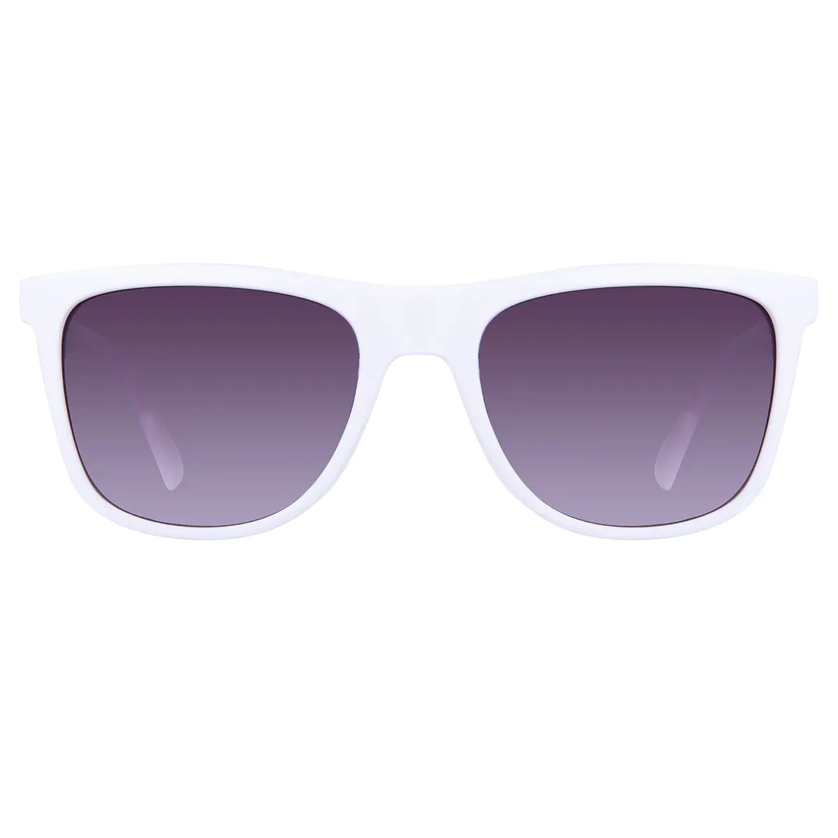 Square White Sunglasses