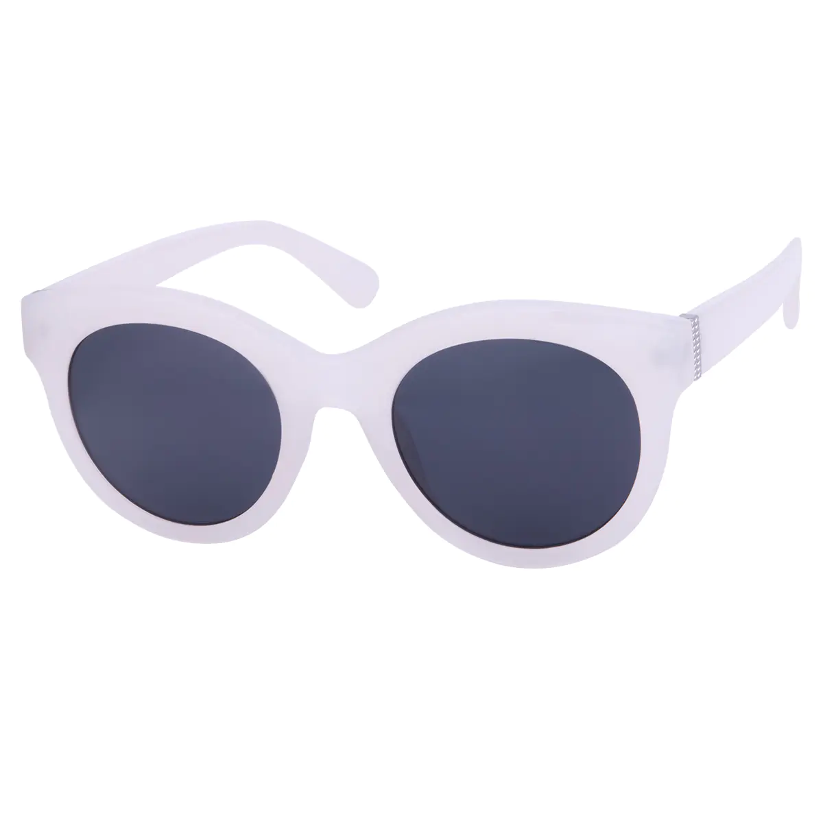 Round White Sunglasses