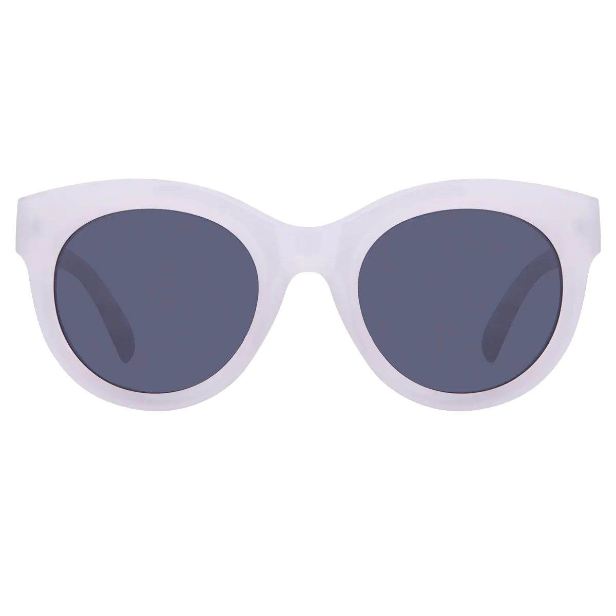 Round White Sunglasses
