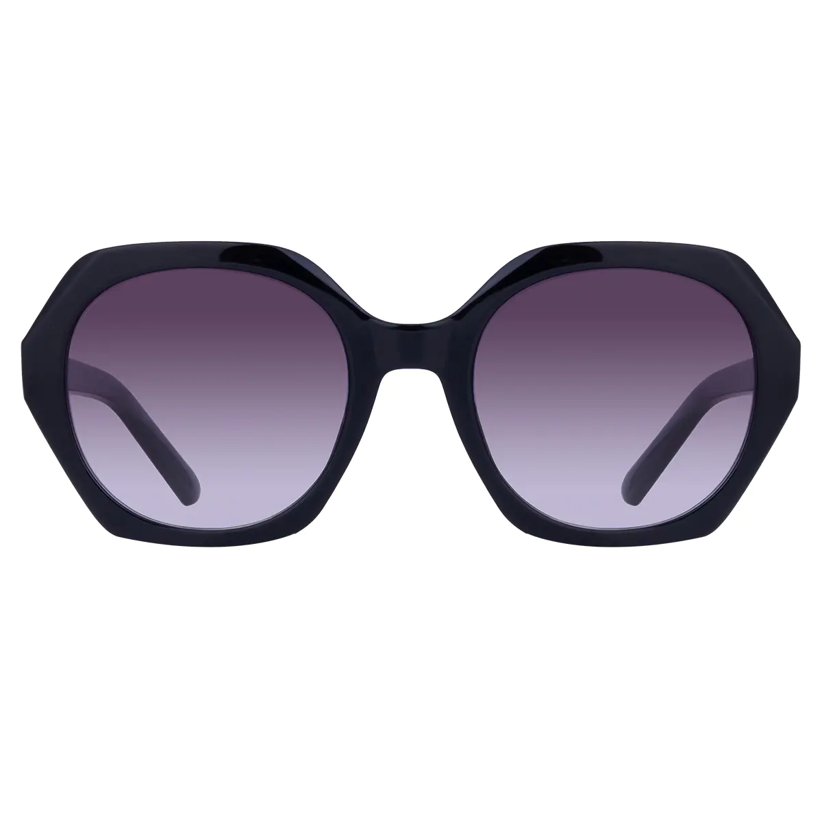 Geometric Black Sunglasses