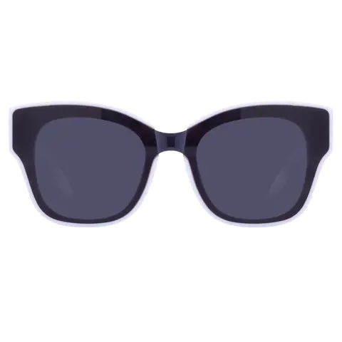 Square White Sunglasses