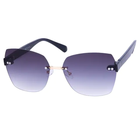 Geometric Black Sunglasses
