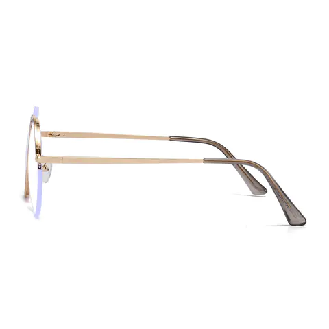 Round Black/Tortoiseshell Eyeglasses