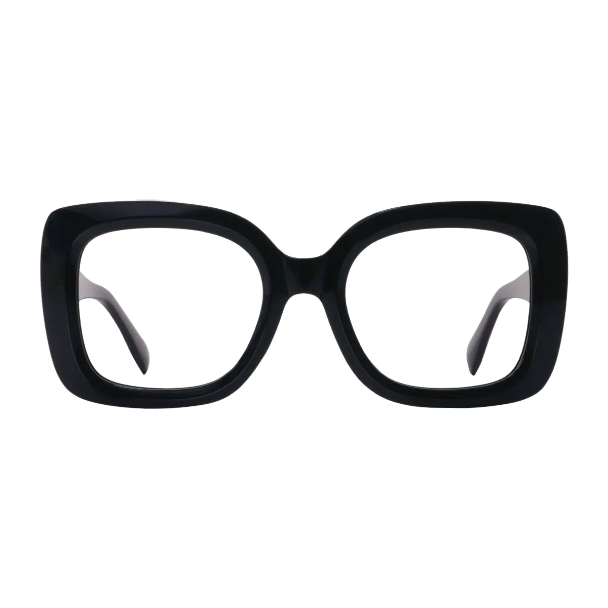 Square Black Eyeglasses