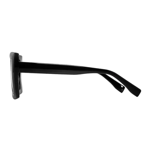 Square Black Eyeglasses