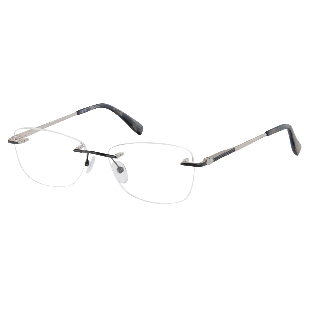 Rectangle Black Eyeglasses