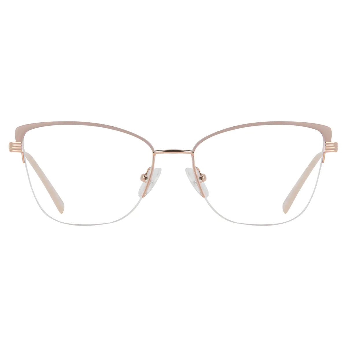 Browline Rose Gold Eyeglasses