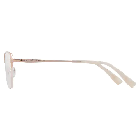 Browline Rose Gold Eyeglasses