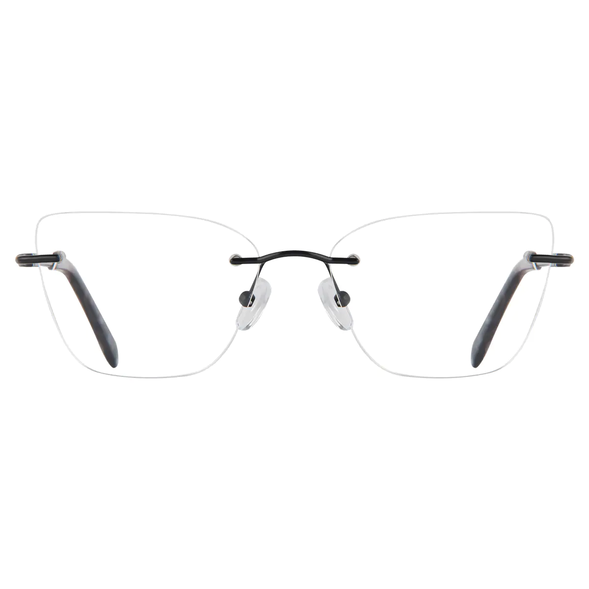 Square Black Eyeglasses