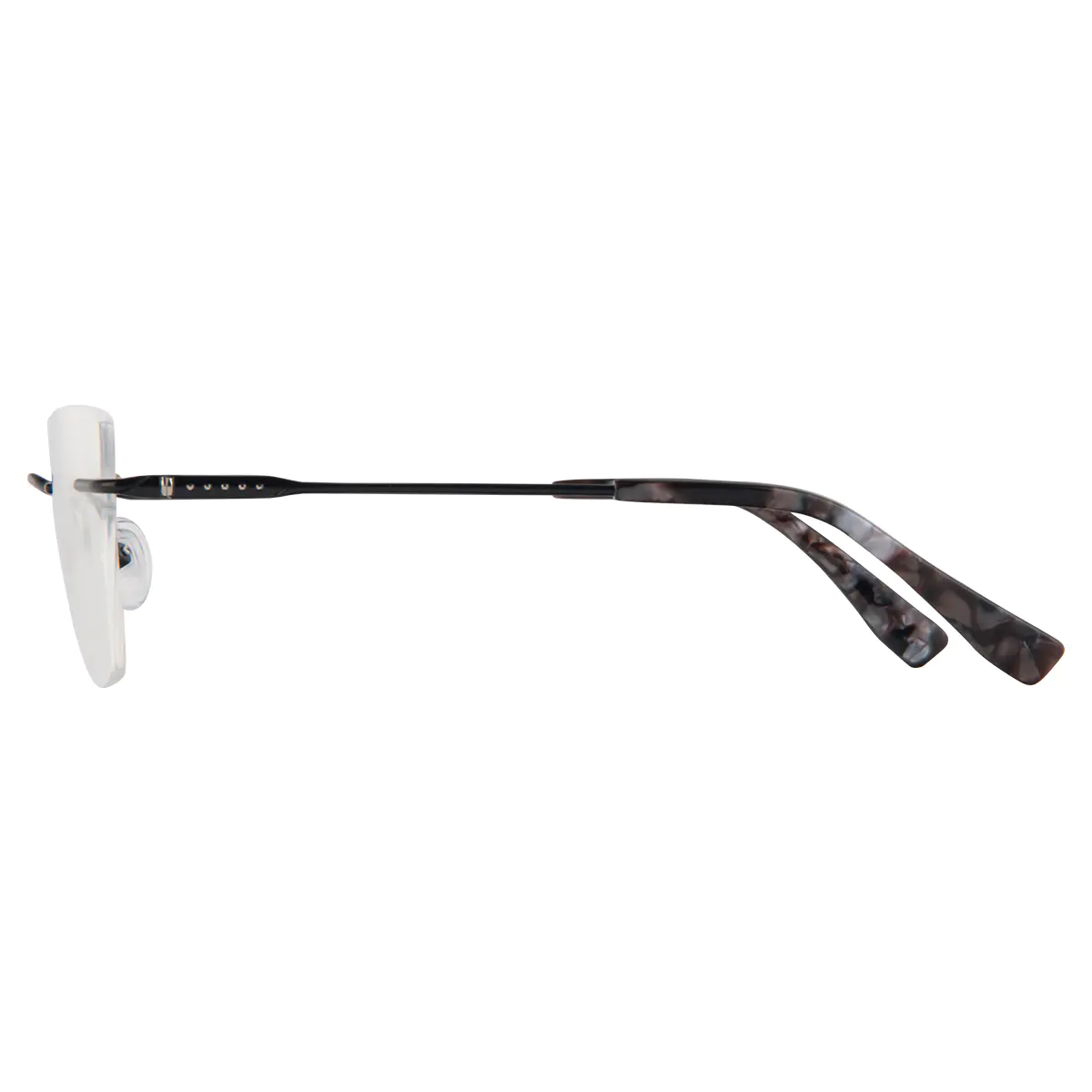 Square Black Eyeglasses
