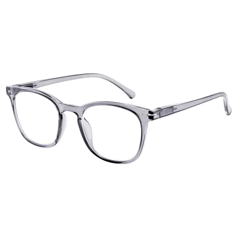 Square Grey Reading Glasses
