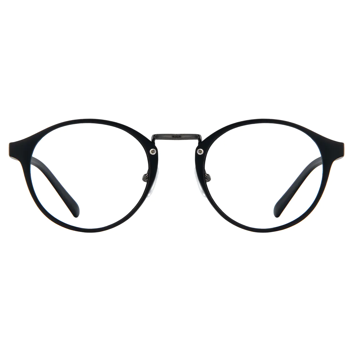 Round Black Reading Glasses