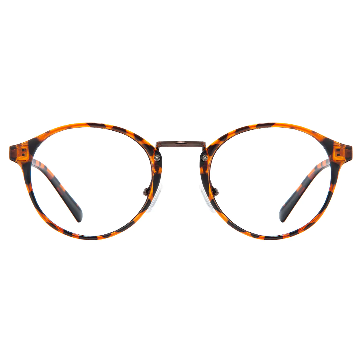 Round Tortoiseshell Eyeglasses