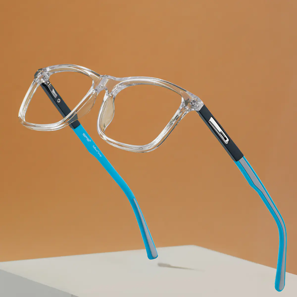 Rectangle Clear Eyeglasses