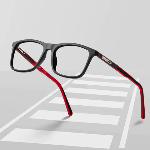 Rectangle Black Eyeglasses