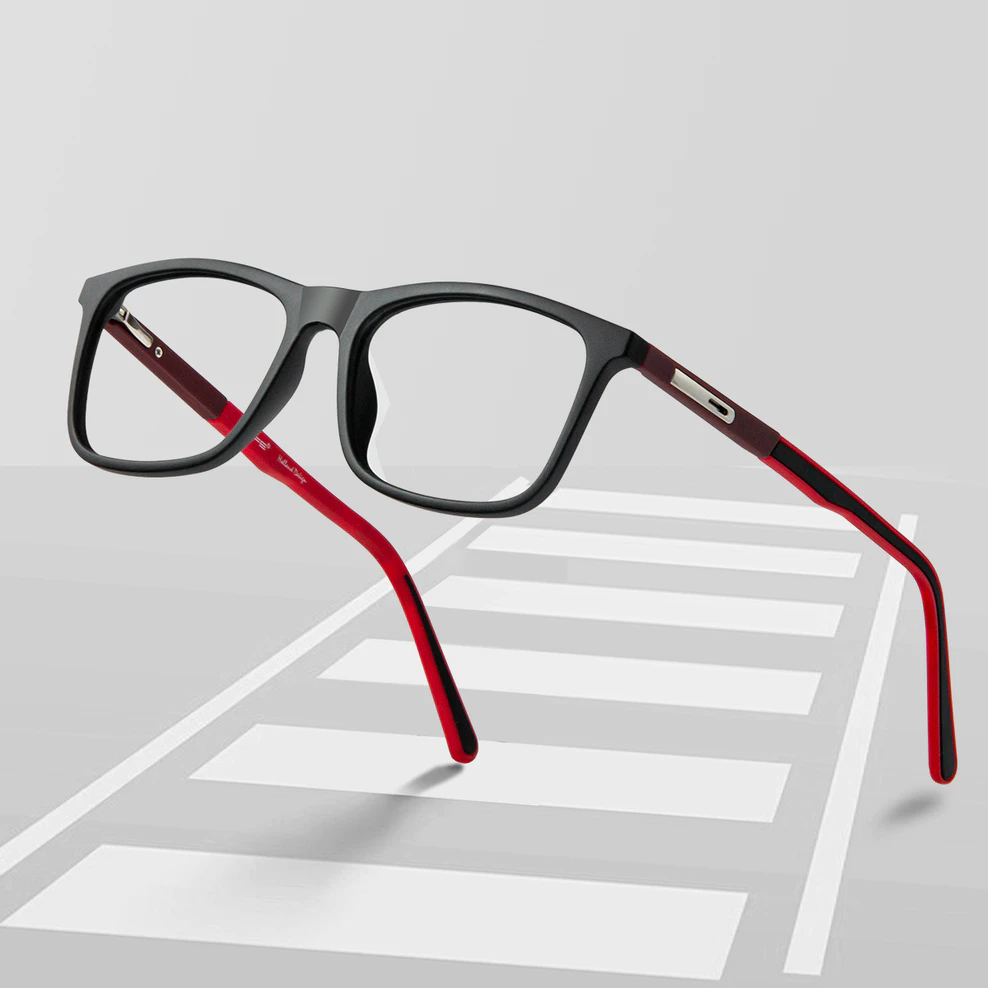 Rectangle Black Eyeglasses
