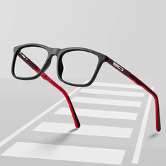 Rectangle Black Eyeglasses