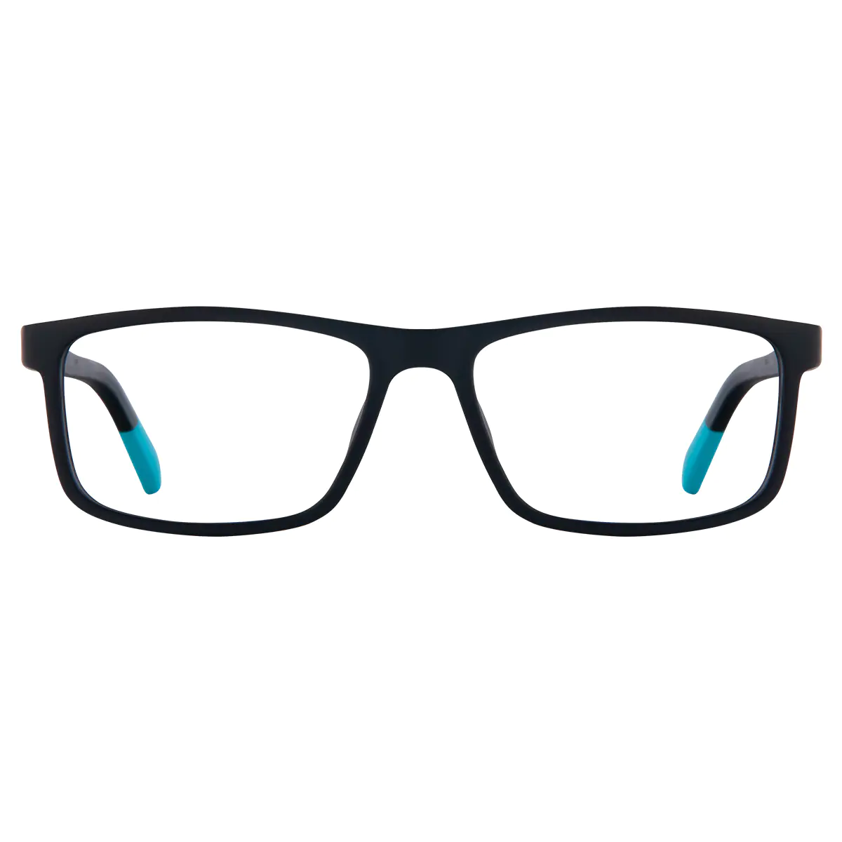 Rectangle Black/Blue Eyeglasses
